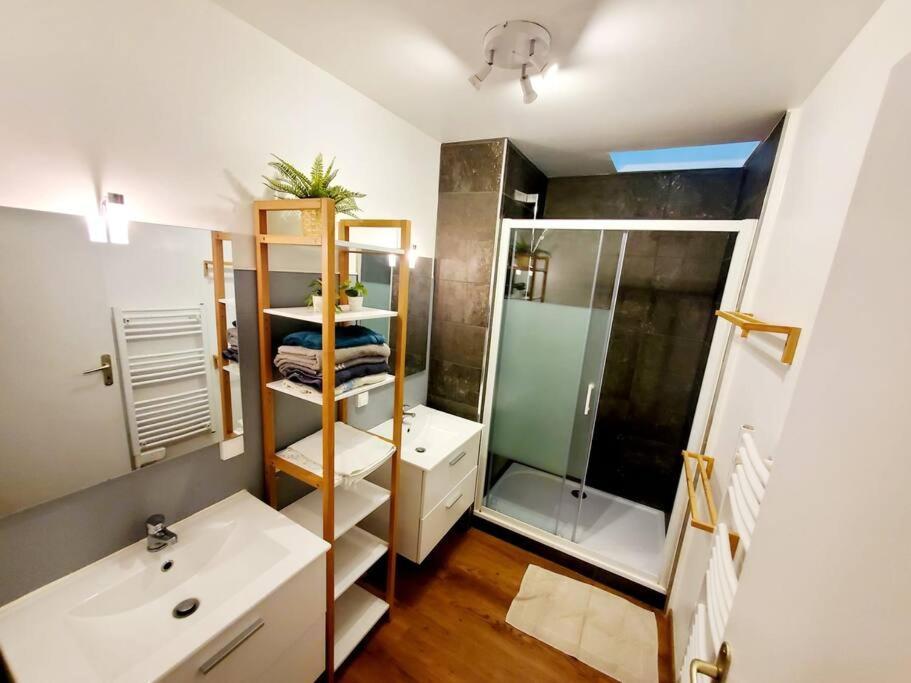 Appartement Chaleureux Au Pied De La Cite Avec Parking Carcassonne Luaran gambar